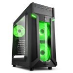 Kućište SHARKOON gaming | VG6-W green
